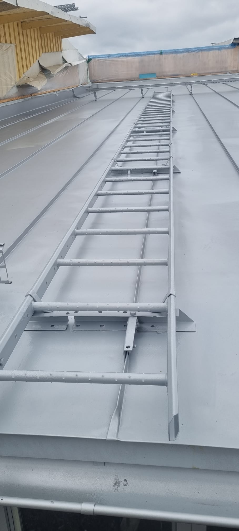 Takplåtsmålning BRF — professionell takmålning